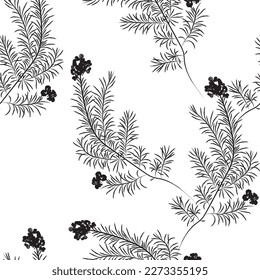Natural tropical leaf as seamless fashion print. Suit for illustration, wallpaper, fabric print.