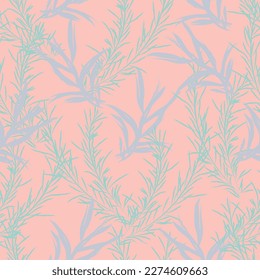 Natural tropical leaf as seamless fashion print. Suit for illustration, wallpaper, fabric print.