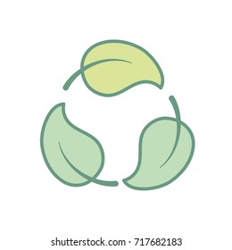 natural and tropical leaves