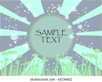 natural vector abstract background