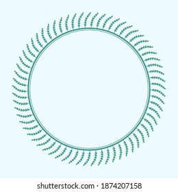Natural vector frame. Gold leaves on white background. Template for greeting card, invitation, poster