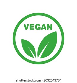 natural vegan vegetarian product logo