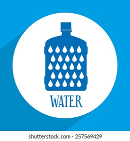 natural water design, vector illustration eps10 graphic 