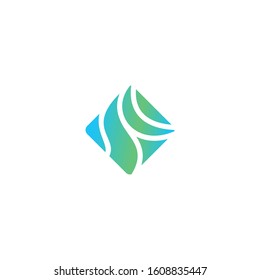 Natural Water Logo Vector Eps 10