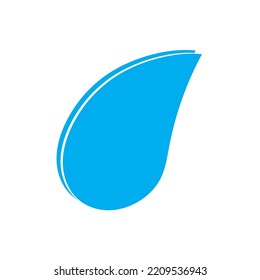 natural water logo vector template