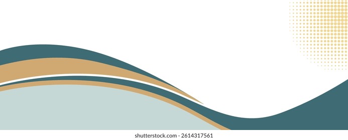 Natural Wave Abstract Background. Soft earth tone wave abstract background design with clean flow, perfect for eco, business, and digital layouts.