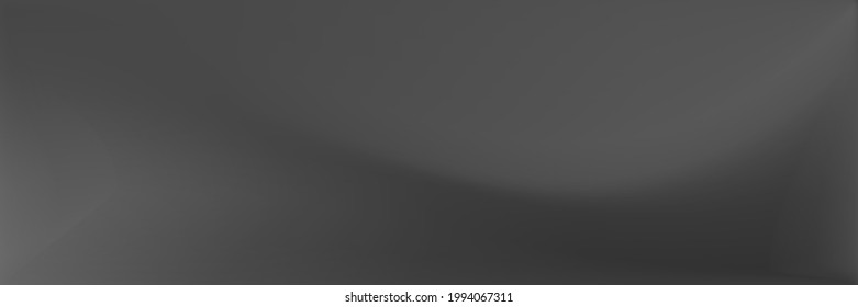 Natural Wavy Gradient Mesh. Black and white Blurred Texture Illustration. Silver Alluminium Wavy Gradient Mesh. Metallic Vibrant Smooth Surface Backdrop. Grey  Blank Office Background.