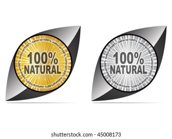 natural web buttons