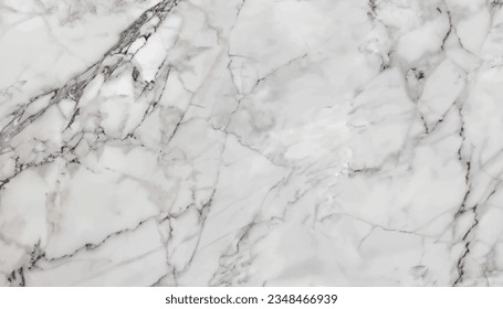 natural White marble texture for skin tile wallpaper luxurious background. Creative Stone ceramic art wall interiors backdrop design. picture high resolution Vector Illustration
