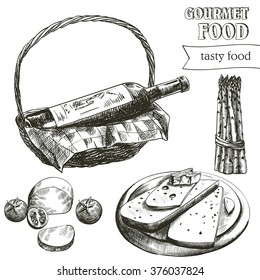 natural wine and snacks