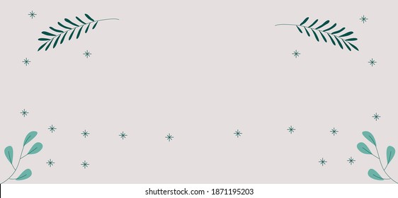 Natural Winter Christmas background with sky, heavy snowfall.