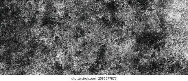 A Naturally Cracked and Eroded Dark Surface with Unique Abstract and Weathered Patterns
