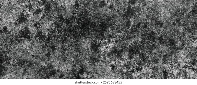 A Naturally Cracked and Eroded Dark Surface with Unique Abstract and Weathered Patterns
