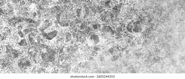 A Naturally Peeling and Cracked Surface with Deep Scratches and Stains Over Time

