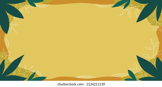 Nature Abstract Background Banner, Natural Banner, with Blank Space for Text, Backdrop Banner Vactor