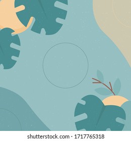 nature abstract background, leafs and ranch background, poster banner flyer