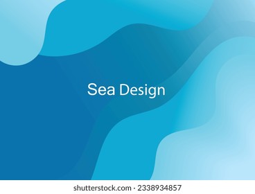 Nature abstract background, minimal design. Colorful gradient shapes, vector illustration.