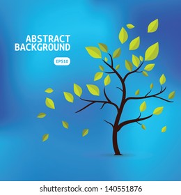 Nature Abstract Background. Vector Design Backdrop. 