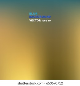 Nature abstract blurred vector image for design web site, banners, covers and wallpaper