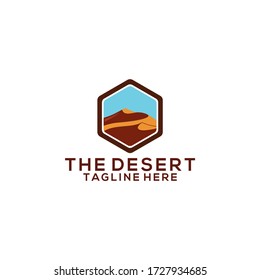 Nature Abstract Desert Logo Template