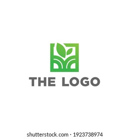 Nature Abstract Geometric Logo Template Vector.