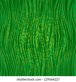 Nature abstract green background. Vector Illustration