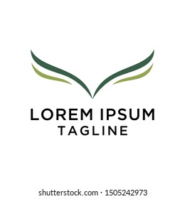 Nature Abstract Logo Design Template