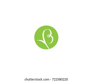 Nature B Letter Logo 
