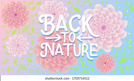  Naturaleza. De vuelta a la naturaleza. Cartel de primavera. De moda texturizada. Papel de escritorio de primavera.