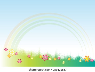 Nature Background Stock Vector (Royalty Free) 283421867 | Shutterstock