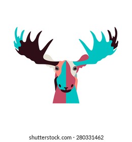 Nature background Elk 2