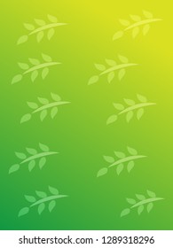 nature background with gradient color and sunlight vector illustration, banner, print, fabric, monitor, screen