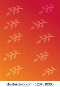 nature background with gradient color and sunlight vector illustration, banner, print, fabric, monitor, screen