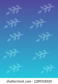 nature background with gradient color and sunlight vector illustration, banner, print, fabric, monitor, screen