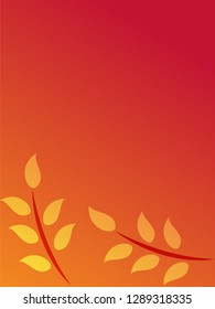 nature background with gradient color and sunlight vector illustration, banner, print, fabric, monitor, screen