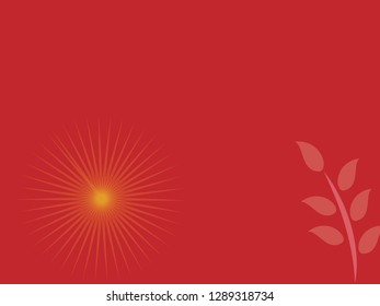 nature background with gradient color and sunlight vector illustration, banner, print, fabric, monitor, screen