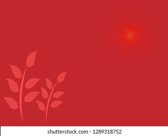nature background with gradient color and sunlight vector illustration, banner, print, fabric, monitor, screen