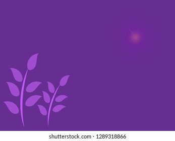 nature background with gradient color and sunlight vector illustration, banner, print, fabric, monitor, screen