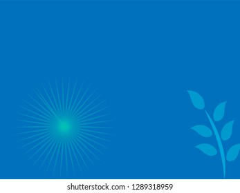nature background with gradient color and sunlight vector illustration, banner, print, fabric, monitor, screen