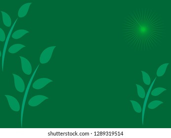 nature background with gradient color and sunlight vector illustration, banner, print, fabric, monitor, screen