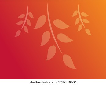 nature background with gradient color and sunlight vector illustration, banner, print, fabric, monitor, screen