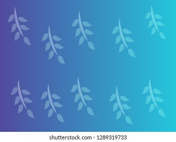 nature background with gradient color and sunlight vector illustration, banner, print, fabric, monitor, screen