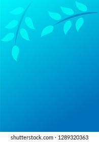 nature background with gradient color and sunlight vector illustration, banner, print, fabric, monitor, screen