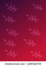 nature background with gradient color and sunlight vector illustration, banner, print, fabric, monitor, screen