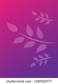 nature background with gradient color and sunlight vector illustration, banner, print, fabric, monitor, screen