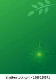 nature background with gradient color and sunlight vector illustration, banner, print, fabric, monitor, screen