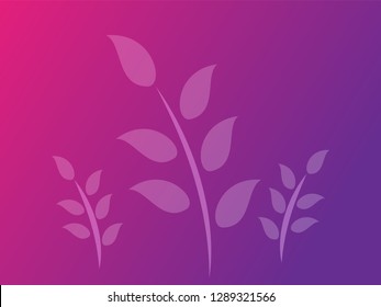 nature background with gradient color and sunlight vector illustration, banner, print, fabric, monitor, screen