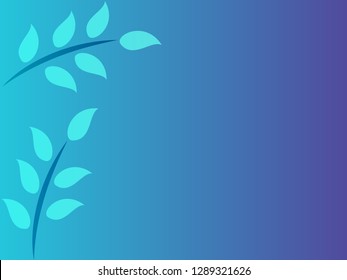 nature background with gradient color and sunlight vector illustration, banner, print, fabric, monitor, screen