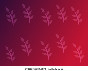 nature background with gradient color and sunlight vector illustration, banner, print, fabric, monitor, screen