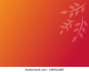 nature background with gradient color and sunlight vector illustration, banner, print, fabric, monitor, screen